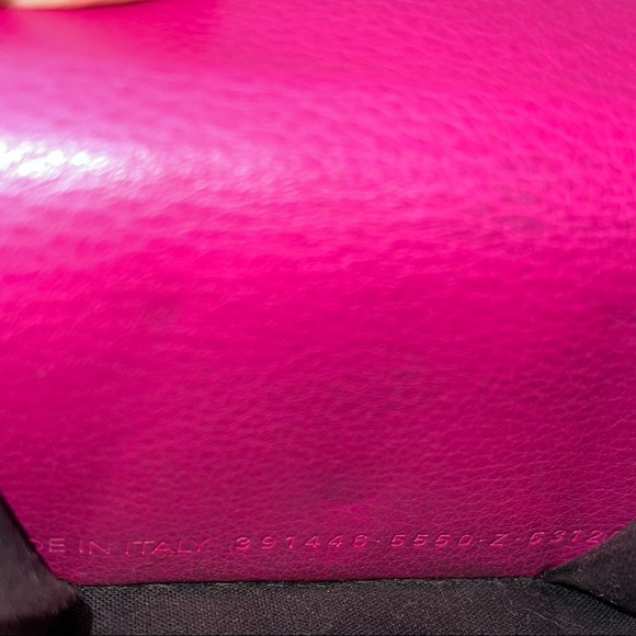 BALENCIAGA Mini Papier Wallet Pink Leather Trifold Envelope Wallet Dust Bag Box - Picture 4 of 14